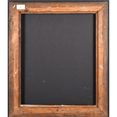 422 - 19th Century English School. A Silver Composition Frame, rebate 17.25