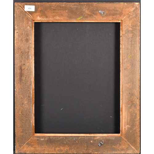 424 - 20th Century Italian School. A Carved Giltwood Frame, rebate 17.25