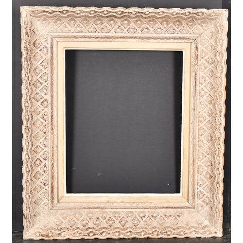 432 - 20th Century French School. A Painted Carved Wood Frame, rebate 16