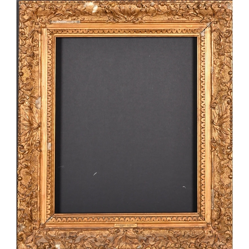 443 - 19th Century English School. A Gilt Composition Frame, rebate 15.5