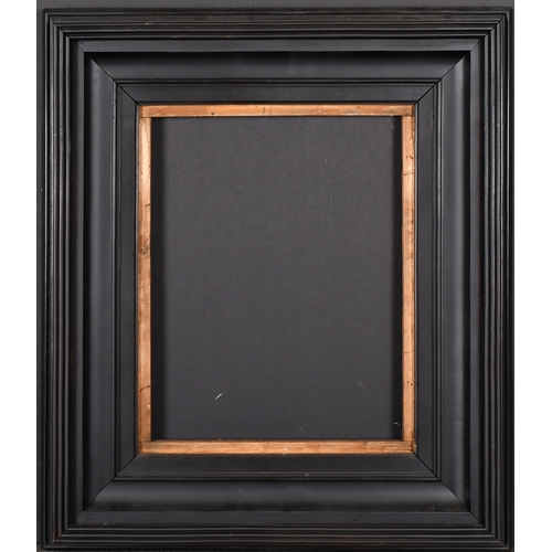 446 - 19th Century Dutch School. A Black Painted Frame, (without slip) sight size 15