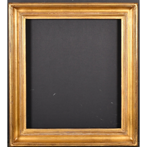 448 - Late 18th Century English School. A Hollow Gilt Composition Frame, rebate 14.75