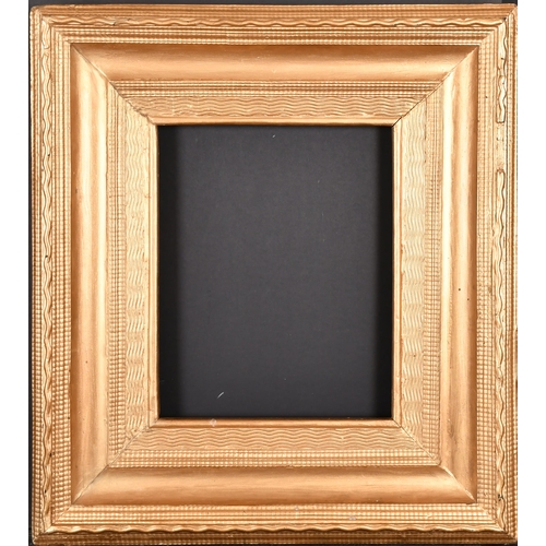 450 - 19th Century English School. A Painted Composition Ripple Frame, rebate 14.5