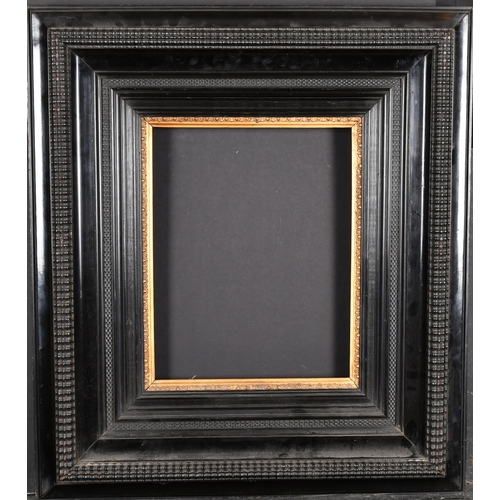 451 - Early 19th Century Dutch School. A Black Frame, with a gilt slip, rebate 14.5