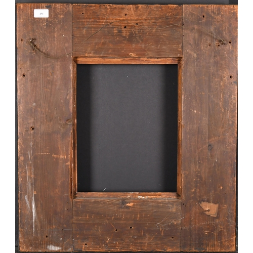 451 - Early 19th Century Dutch School. A Black Frame, with a gilt slip, rebate 14.5