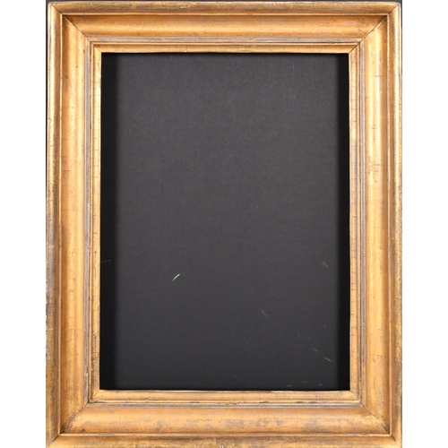 454 - Late 18th Century English School. A Hollow Gilt Composition Frame, rebate 14