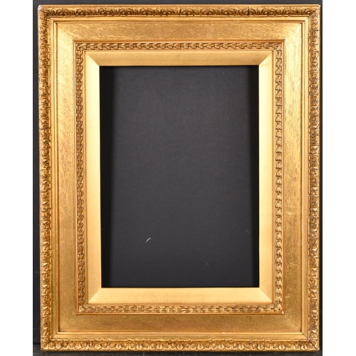 457 - 19th Century English School. A Watts Style Gilt Composition Frame, rebate 14