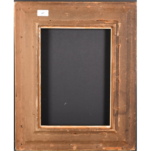 457 - 19th Century English School. A Watts Style Gilt Composition Frame, rebate 14