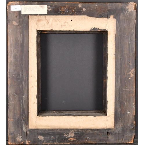 460 - 17th Century Dutch School. An Ebonised Ripple Frame, rebate 13.5