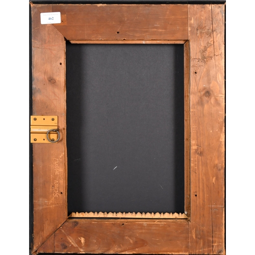 462 - Early 20th Century European School. A Wooden Frame with a gilt inner edge, rebate 13.5