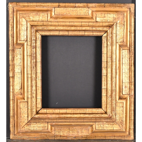 463 - 19th Century Dutch School. A Gold Painted Dutch Black Frame, rebate 13.25