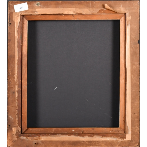 466 - 19th Century English School. A Maple Frame, with a gilt slip, rebate 13