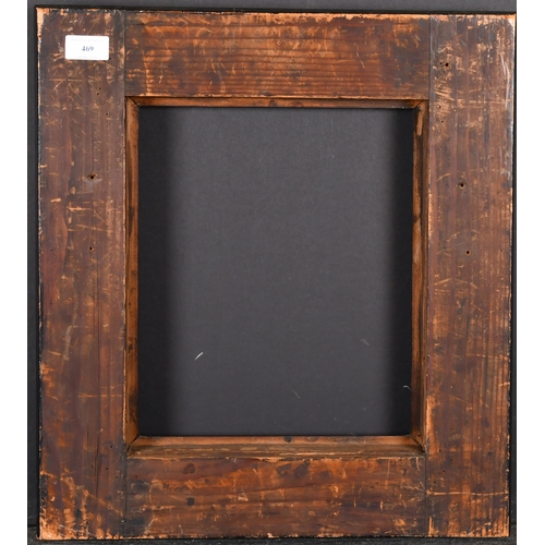 469 - Early 19th Century Dutch School. A Blackwood Ripple Frame, rebate 12.5