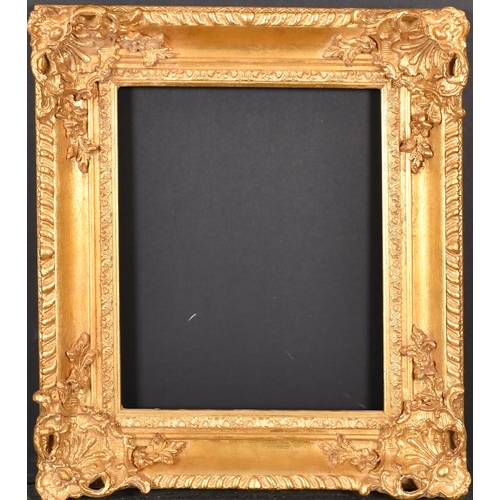 472 - 20th-21st Century English School. A Gilt Composition Frame, with swept and pierced corners, rebate 1... 