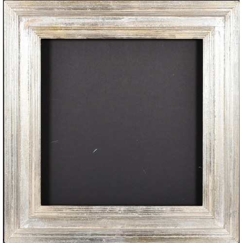 473 - 20th-21st Century English School. A Silver Painted Frame, rebate 12