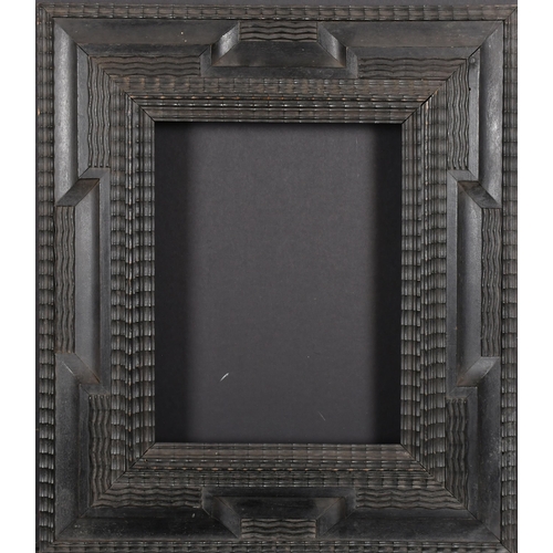 478 - 19th Century Dutch School. A Black Ripple Frame, rebate 12