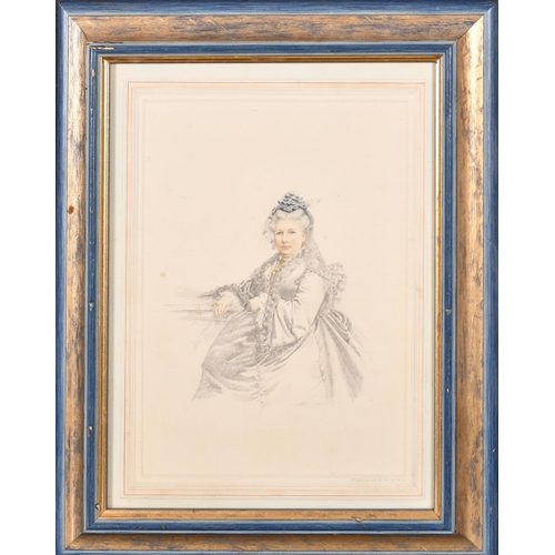 65 - Mildred C Walker (19th-20th Century) British. 'Queen Victoria, Empress of India', Watercolour and pe... 