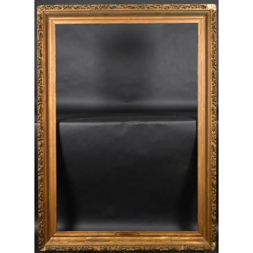 309 - 19th Century English School. A Gilt Composition Frame, rebate 50.5