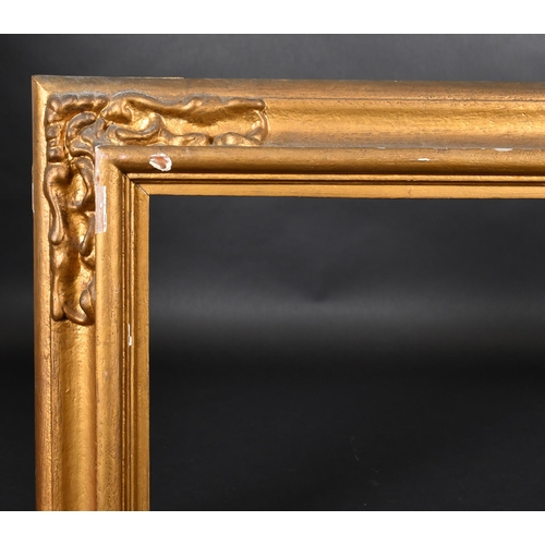 326 - Early 20th Century English School. A Gilt Composition Frame, rebate 40