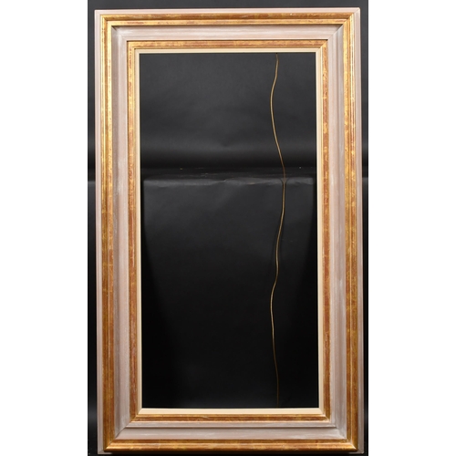 327 - 20th-21st Century English School. A Gilt and Painted Composition Frame, rebate 40