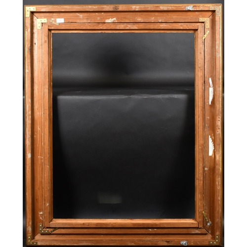 330 - 20th Century European School. A Gilt Composition Frame, with swept and pierced centres and corners, ... 