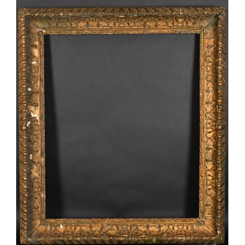 346 - 19th Century English School. A Painted Composition Frame, rebate 32