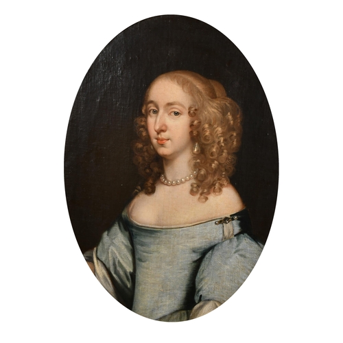 35 - Attributed to Gerard Soest (1600-1681) British. Bust Portrait of a Lady, believed to be Lady Somerse... 