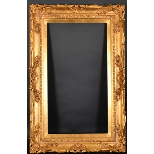 356 - 20th-21st Century English School. A Gilt Composition Frame, with swept and pierced centres and corne... 