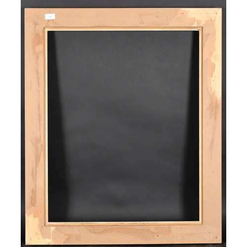 360 - 20th-21st Century English School. A Silver and Painted Composition Frame, rebate 30