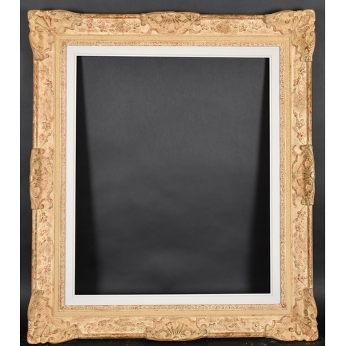 369 - 20th Century French School. A Painted Composition Frame, with swept centres and corners and a white ... 