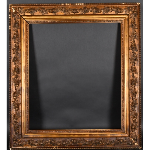 372 - 19th Century European School. A Gilt Composition Frame, rebate 28.25