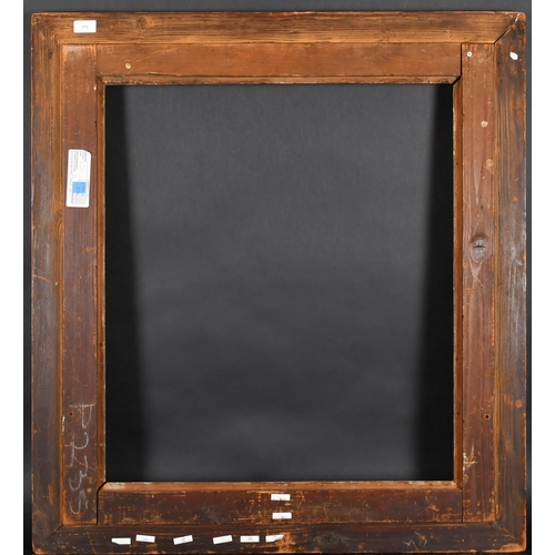 372 - 19th Century European School. A Gilt Composition Frame, rebate 28.25