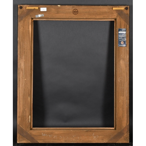 376 - 20th Century Dutch School. A Wooden Frame, rebate 28