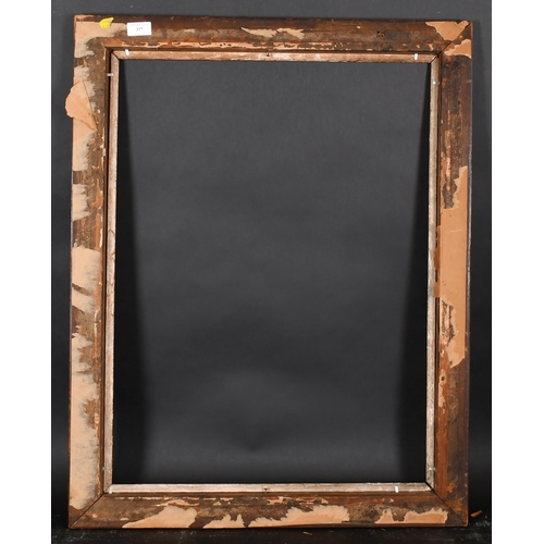 377 - 19th Century English School. A Maple Frame, with a gilt slip, rebate 28