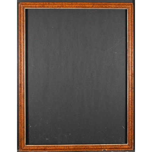 381 - 19th Century English School. A Maple Frame, with a gilt inner edge, rebate 27.25