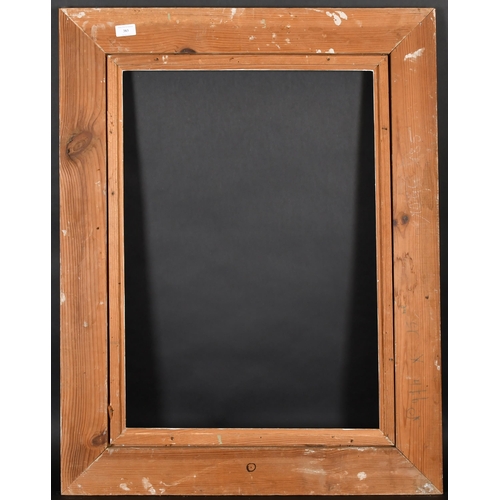 383 - 20th Century French School. A Painted Composition Frame, rebate 27