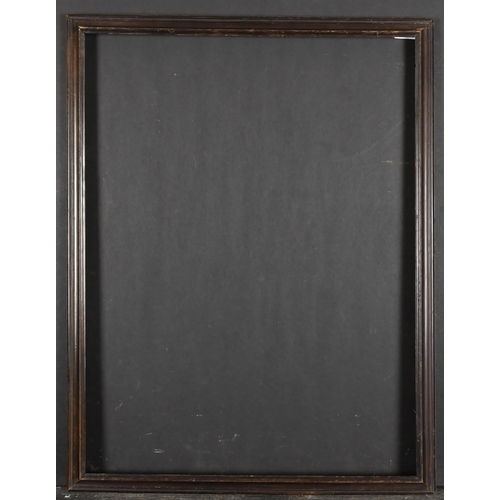 385 - Late 18th Century English School. A Pearwood Frame, rebate 26