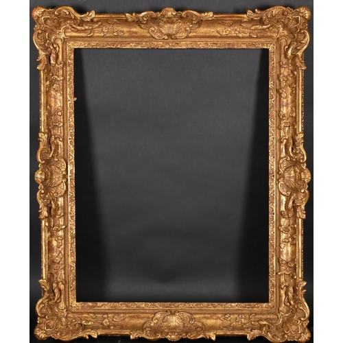 390 - 20th Century English School. A Louis Style Gilt Composition Frame, with swept centres and corners, r... 