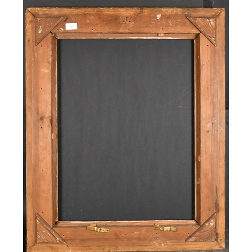 391 - 19th Century European School. A Gilt Composition Frame, rebate 25.5