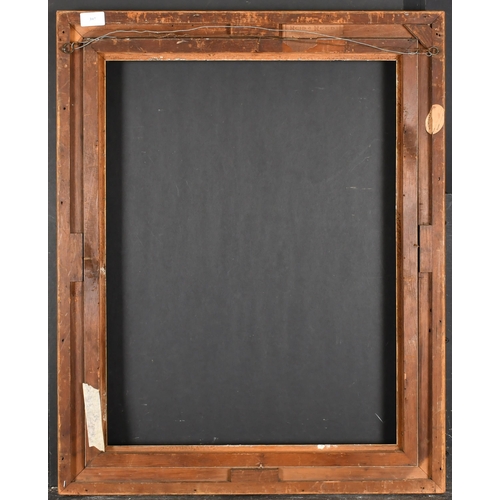 397 - 19th Century English School. A Gilt and Painted Composition Frame, rebate 25