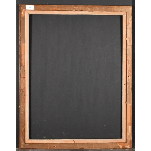 398 - 19th Century English School. A Maple Frame, with a gilt slip with metal corners, rebate 25