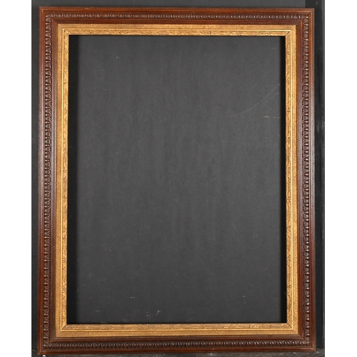 401 - Early 20th Century English School. A Wooden Frame, with a gilt slip, rebate 24.25