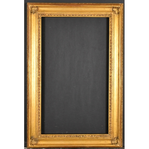 402 - 20th Century English School. A Hollow Gilt Composition Frame, rebate 24.25