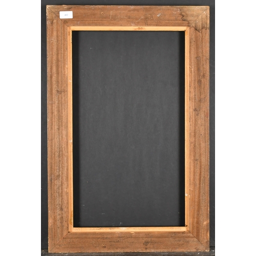 402 - 20th Century English School. A Hollow Gilt Composition Frame, rebate 24.25