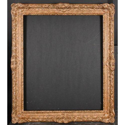 407 - 20th Century English School. A Gilt Composition Frame, with swept centres and corners, rebate 24