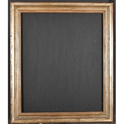 409 - 20th Century English School. A Silver Composition Frame, rebate 24