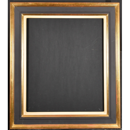 410 - 20th Century English School. A Gilt and Painted Composition Frame, rebate 24