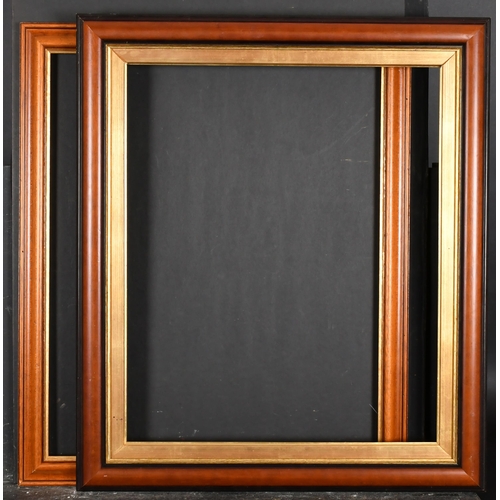 411 - 20th Century English School. A Wooden Frame, with a gilt inner edge, rebate 24