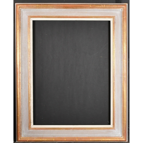 412 - 20th Century English School. A Gilt and Painted Frame, rebate 24