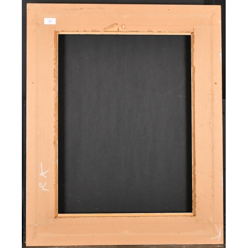 412 - 20th Century English School. A Gilt and Painted Frame, rebate 24